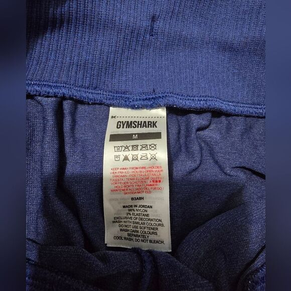 Gymshark Women't Lightweight Jogger Pants In Blue Size Medium - Picture 5 of 14